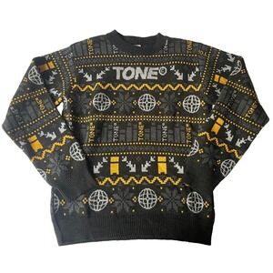 TONE Christmas Sweater Medium Kai Cenat AMP Duke Dennis Streamer University RARE